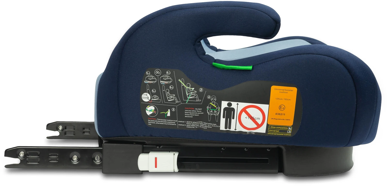Автокрісло - бустер Caretero Puma ISOFIX I-SIZE (125-150 см) Navy